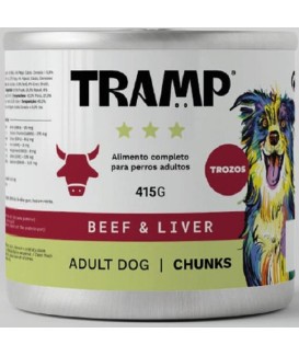 Tramp Dog Chunks Beef & Liver